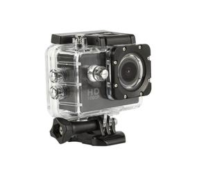 Caméra sportive KONIX Full HD avec accessoires - Noir - 1080p - 12 mégapixels - Carte micro SD jusqu'à 32 Go