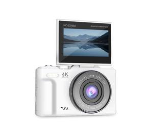 Caméra Sportive XPLORER, WiFi, Écran Pivotant, Résolution 4K et 64MP, Batterie rechargeable Amovible, Blanc