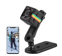 Caméra SQ11 1080P - caméra avec trépied réglable - Caméra de poche Technologie de revêtement multicouche en verre optique Imagerie à haute transmission pour les sports de plein air Tumotsit