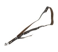 Camera Strap, Adjustable Camera Strap, Genuine Leather Neck ShoulderStrap for Traveling Camping, 32.7x1.4in (Style1 (bois de saule))