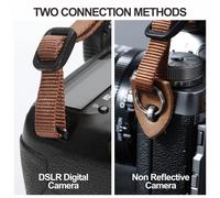 Camera Strap-Crazy Horse Art Classic Leather Head,1.5"" Woven Cotton Camera Strap.[L59]