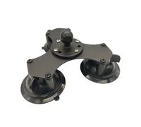 Camera Suction Cup Mount, Base à Triple Ventouse avec Verrouillage Rotatif for fenêtre de Voiture, 1 Pouce, avec Trou d'ampli, Support à Boule, Compatible avec Smartphone Gopro,Parts