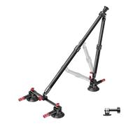 Camera Suction Cup Mount, Kit de Montage de Voiture à Triple Ventouse, en Fiber de Carbone, avec Adaptateur de caméra d'action, Compatible avec GoPro, Compatible avec Insta360,Parts