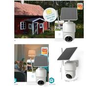 Caméra surveillance extérieure sans fil 4G motorisé Wi-Fi Full HD