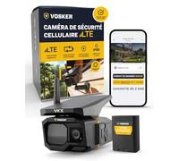 Camera Surveillance Extérieure sans Fil 4G Solaire sans WiFi - Vosker VKX