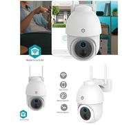 Caméra surveillance extérieure sans fil motorisé Wi-Fi Full HD