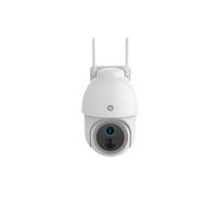 Caméra Surveillance Extérieure Wi-Fi 3MP Motorisée IP65 Blanc