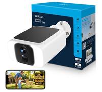 Caméra Surveillance Extérieure WiFi Sans Fil Solaire 5G/2 4GHz Détection Mouvement Vision Nocturne Audio Bidirectionnel