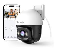 Caméra Surveillance WiFi Extérieure CH3-360°Camera IP,3MP avec Vision Nocturne Couleur,Audio Bidirectionnel,Détection de Personne