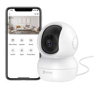 Caméra Surveillance WiFi Intérieure 360°FHD 1080P,Camera WiFi 2.4Ghz,Vision Nocturne,Détection de Mouvement Suivi Intelligent,Audio