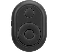 Caméra Télécommande sans fil Bluetooth Téléphone portable Obturateur Selfie -Bouton Clicker Black Noir