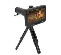 Caméra Télescope Numérique, Caméra Télescopique LCD 5, Haute Précision 100-240 V Grossissement 50X Portable pour Les Aventures de Pêche en Plein Air (Prise UE)
