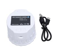 Caméra télescope Sunicon, oculaire numérique 4MP 2K, Enregistrement vidéo, caméra oculaire électronique intégrée pour télescope de 1,18 à 1,97 Pouces (White)