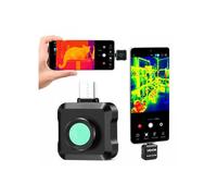 Caméra Thermique Android Super Résolution 320x240, Imageur Infrarouge 160x120, 25 Hz, -20 à 550°C, 15 Palettes Couleurs, pour