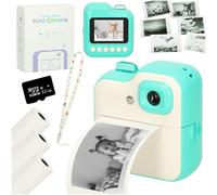 Caméra thermique avec imprimante thermique + carte cartouche 32GB verte