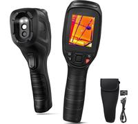 Caméra thermique de poche - Résolution 240x180 IR - Caméra infrarouge avec thermomètre - 40mK - Caméra thermographique -20-550°C - Caméra thermique pour l'identification de la faune - Points chauds él