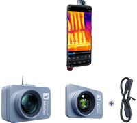 Caméra thermique P2pro, résolution IR 256×192, grossissement zoom 15x,kit Android