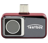 Caméra thermique Testboy TV 297 SMART pour smartphones, caméra thermique (caméra infrarouge pour appareils Android et iOS, plug & play, rapide et simple, haute précision)