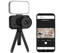 Caméra time-lapse 4K connectée avec éclairage LED [Somikon]