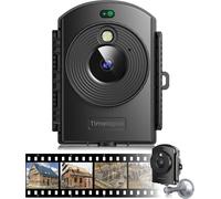 Caméra Timelapse Pour L'Extérieur-Caméra Timelapse 1080P Avec Centrage Positionnement Ir,Enregistrement 180 Jours,Ip66 Étanche Pour La Construction Extérieure,La Croissance Des