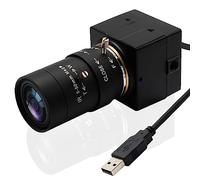 Caméra USB Svpro Webcam 4K UHD, zoom optique 10X avec objectif varifocal 5-50 mm, caméra ultra haute définition 3840 x 2160 avec capteur Sony IMX415 pour ordinateur/ordinateur portable/bureau
