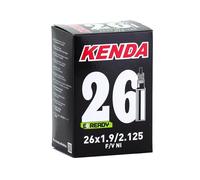 Caméra vélo KENDA 26 1.9-2.125 Presta 32mm Unisex-Adult, Noir