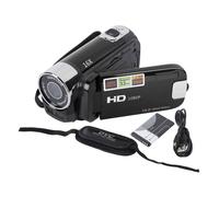 Caméra vidéo 1080P de 16MP, dotée d'un écran TFT de 2,7 pouces rotatif et d'un zoom numérique 16x, livrée avec un câble USB.