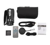 Caméra vidéo 4K 48 MP, écran Tactile 3 Pouces, Zoom numérique 18x, télécommande WiFi, enregistreur pour Voyages, vlogging, événements familiaux