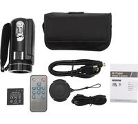 caméra vidéo 4K 48MP 3,0 pouces -écran tactile 18x zoom numérique WiFi caméscope enregistreur avec télécommande