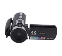 Caméra Vidéo 4K 64MP HD 28X Digital Zoom Auto Focus Digital Camera Enregistreur Vidéo avec Un écran de Rotation de 3 Pouces Voyage de Lumière LED