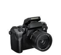Caméra Vidéo 4K Caméscope SLR DSLR 64MP 60FPS Zoom Numérique 16X Mise Au Point Automatique Vlogging WiFi en Direct Immortalisez Facilement Vos Plus Beaux Moments(256G SD Card,2 Batteries)