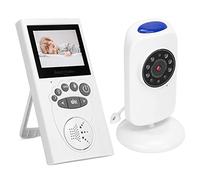 Caméra Vidéo bébé, Bidirectionnel Fil Blanc Babyphone pour Enfants (Prise UE)