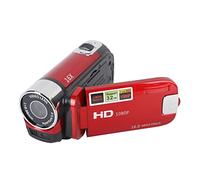 Caméra Vidéo Caméscope, 16x 1080P 30FPS Vlogging Camera Recorder avec écran Rotatif TFT 2,7 Pouces, Lumière D'appoint, Haut-Parleur intégré, Prise en 32 Go, pour Mariage de