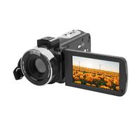 Caméra Vidéo Caméscope 2.7K Enregistreur de Caméra Numérique 48MP 3.0 Pouces Rotation écran TFT 16X Zoom Numérique Caméscope Caméra pour Voyage