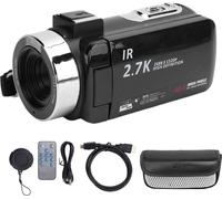 Caméra vidéo caméscope 2.7K enregistreur numérique 48MP 3,0 -pouces -rotation TFT écran 16x zoom pour le voyage