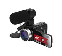 Caméra vidéo Caméscope vidéo numérique 4K for le streaming en direct 5 6MP Beauty Light Touch Screen Vision Night Vision WiFi Digital Zoom Caméra for l'enregistrement VLog ( Size : Standard , Color :