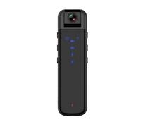 Caméra vidéo CS05, design à clip arrière, compatible HD, enregistrement sans perte, vision nocturne