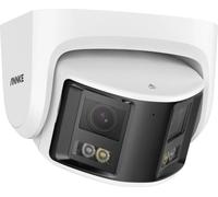 Caméra vidéo d'extérieur à double objectif, vision à 180°, détection de mouvements par IA, I91DX