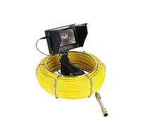 Caméra vidéo d'inspection d'égout de tuyau industriel tenue dans la main 4.3 pouces 17mm IP68 caméra étanche 1000 TVL avec 8 pièces LED Pour les Plombiers(50m)