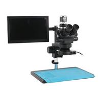 Caméra Vidéo Électronique, Soudage De Bijoux, Téléphone, PCB, Ensemble Microscope Trinoculaire Stéréo Clair Et PréCis