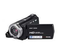Caméra vidéo Full HD V12 1080P, caméscope Portable à Zoom numérique 16X, caméra détection de Visage Vision Nocturne Léger