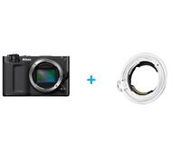 Caméra vidéo Nikon ZR Boîtier nu Noir + Bague d'objectif Laowa ETZ21 Pro+ Argent pour Sony E et Nikon Z