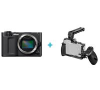 Caméra vidéo Nikon ZR Boîtier nu Noir + Kit de cage Smallrig 5468 Advanced Edition Noir et Blanc pour caméra Nikon ZR