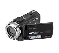 Caméra vidéo numérique 1080P 30MP HD 16X Zoom caméscope d'enregistrement Portable 3 Pouces écran LCD caméra Immortalisez Facilement Vos Plus Beaux Moments(V12 with 32GB)