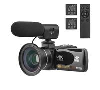 Caméra vidéo numérique 4K - Modèle DV - 56 MP - Zoom numérique 18X - WiFi intégré