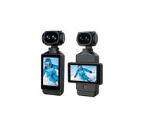 Caméra Vidéo Numérique 5K avec Stabilisation Électronique de L'Image (EIS), Double Objectif, Wi-Fi, Format de Poche, Idéale pour les Vlogs et les