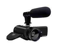 Caméra vidéo numérique avec caméra caméscope numérique 16x Zoom Microphone de caméscope HD 2,4 pouces écran Support Zoom numérique