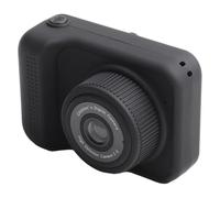 Caméra vidéo numérique avec écran IPS 2 pouces, coque en silicone souple et design léger pour un transport facile, gris