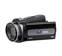 Caméra vidéo numérique caméscope 5K HD 48MP, Zoom 16x, écran Tactile IPS de 3.0 Pouces, Rotation à 270 ° avec capteur CMOS Vlogging