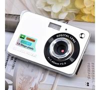 Caméra vidéo numérique HD 720P DV Caméscope Home Recorder Night Vision 18M 8X, Silver